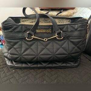 Black leather Purse